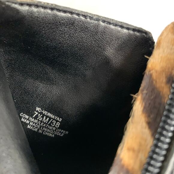 Vince Camuto Women's Vernaya Heeled Buckle Dress Booties Size 7.5 - Picture 8 of 9